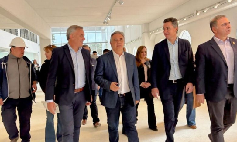 Imagen de la construcción de la Universidad Provincial de Córdoba en Las Varillas