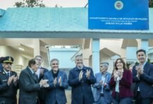 Inauguración del anexo de la Escuela de Oficiales de Policía en Villa María