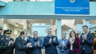 Inauguración del anexo de la Escuela de Oficiales de Policía en Villa María