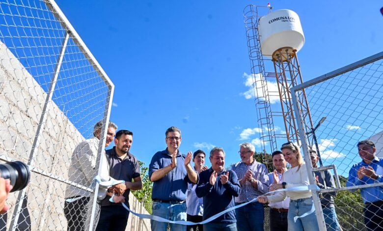 Inauguración de sistemas de agua potable en Caminiaga y La Toma