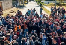 Inauguración de obras de pavimento y cloacas en barrio El Quebracho