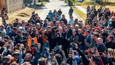 Inauguración de obras de pavimento y cloacas en barrio El Quebracho