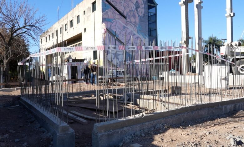 Imagen de la construcción de la Sede Regional Zona Sur Capital de la Universidad Provincial de Córdoba