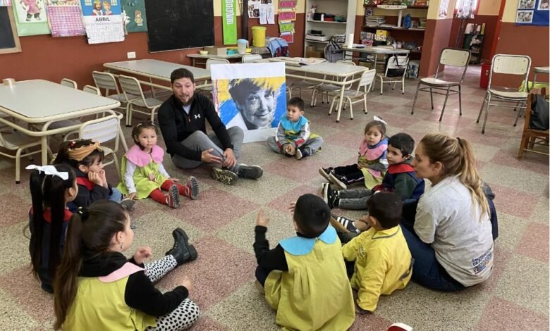 Niños y niñas participando en Asambleas Infantiles en Córdoba