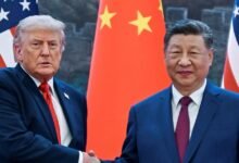 Trump y Xi Jinping en la cumbre de Beijing