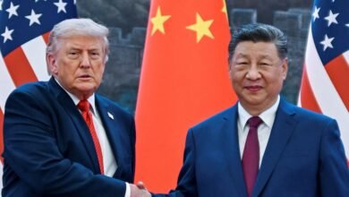 Trump y Xi Jinping en la cumbre de Beijing