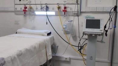 Imagen de las nuevas unidades de cuidados críticos del Hospital Rawson