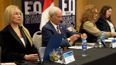 Imagen de la Escuela de Abogados del Estado en una conferencia sobre procedimiento administrativo