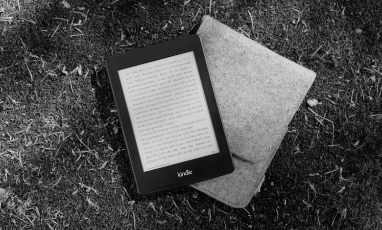 Imagen de un Kindle electrónico