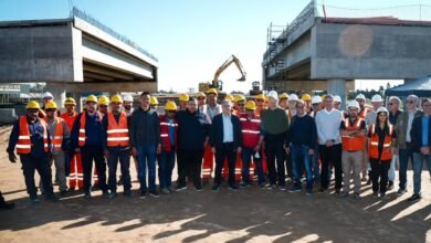 Imagen de la Circunvalación de Río Cuarto en construcción