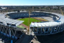Estadio Mario Alberto Kempes con controles de seguridad