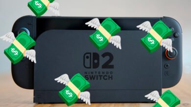 Imagen de la consola Switch 2 de Nintendo