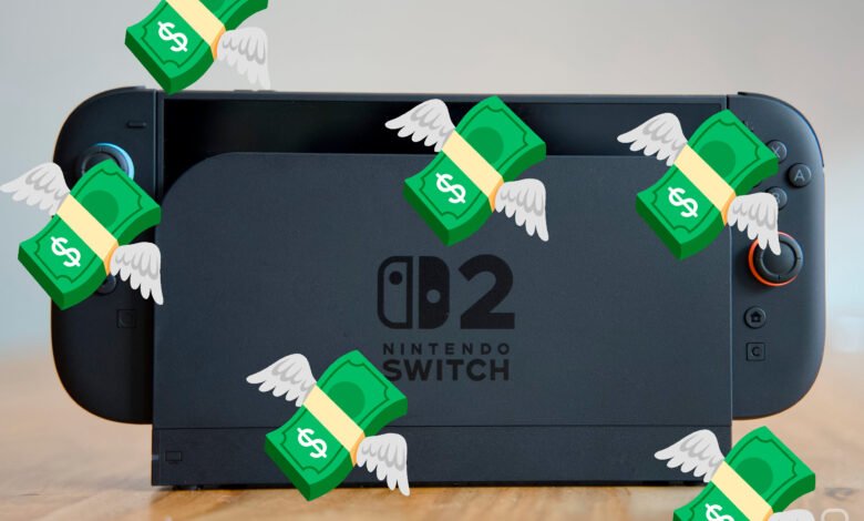 Imagen de la consola Switch 2 de Nintendo