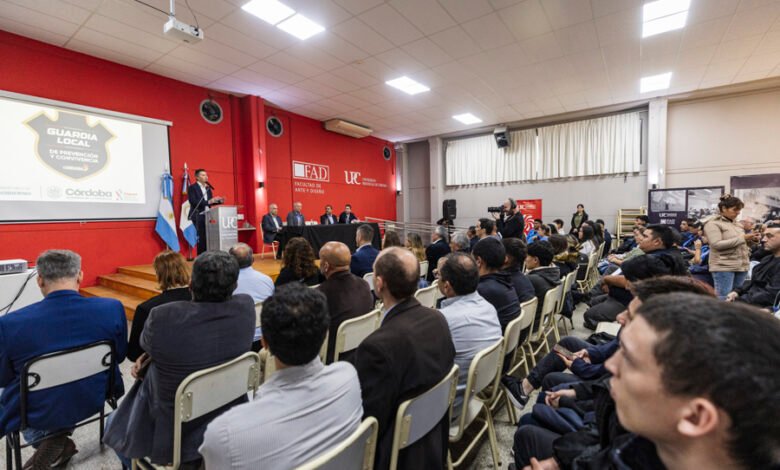 Imágenes del lanzamiento de la sede Capital del Diplomado en Seguridad y Convivencia para Guardias Locales
