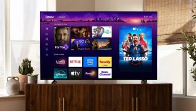 Imagen de la nueva pantalla de inicio de Roku