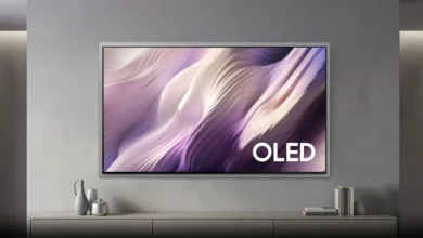 Imagen de un televisor Samsung 2026 con tecnología OLED