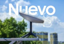 Imagen de la nueva antena de Starlink con batería integrada