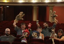 Imagen de la obra de teatro 'Sietevidas la vuelta del gato' en el Teatro Real