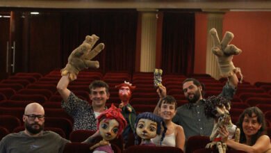 Imagen de la obra de teatro 'Sietevidas la vuelta del gato' en el Teatro Real