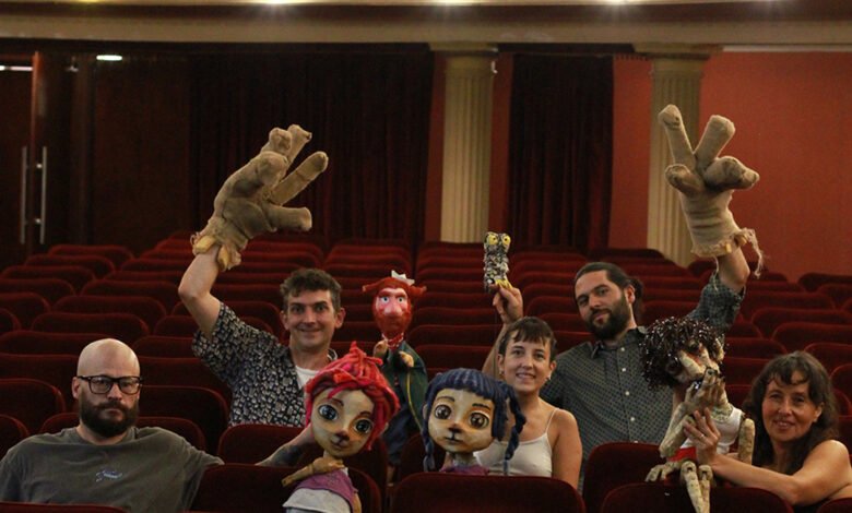 Imagen de la obra de teatro 'Sietevidas la vuelta del gato' en el Teatro Real