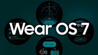 Imagen de Wear OS 7 en acción, mostrando su nuevo diseño y funcionalidades.
