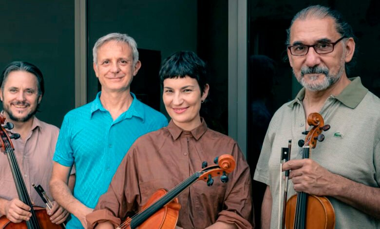 Imagen del Cuarteto Magnolia y Fernando Morales