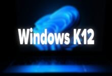 Imagen de una laptop con Windows 11, mostrando una pantalla de inicio limpia y organizada