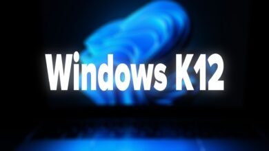Imagen de una laptop con Windows 11, mostrando una pantalla de inicio limpia y organizada