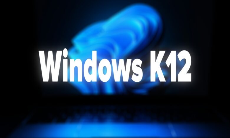 Imagen de una laptop con Windows 11, mostrando una pantalla de inicio limpia y organizada