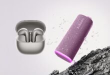 Imagen de los auriculares Buds 6 y altavoz Sound Play de Xiaomi