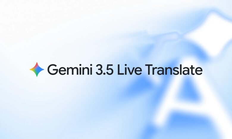 Imagen de una persona utilizando Gemini 3.5 Live Translate en una videollamada