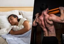 Persona durmiendo tranquilamente en la cama
