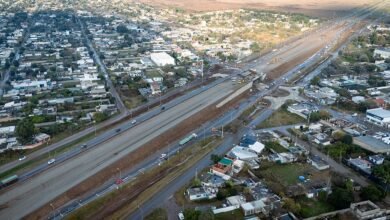 Imagen del altonivel en construcción en Malvinas Argentinas