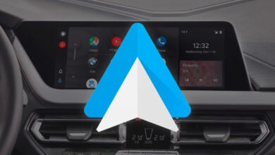 Pantalla de Android Auto con error de llamada