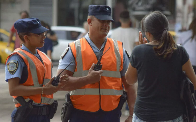 Policía de Córdoba en acción