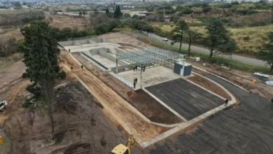 Imagen de la nueva dársena en Bajo Grande