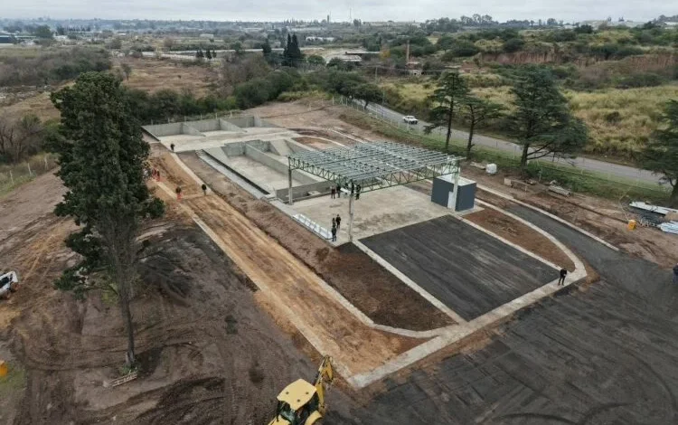 Imagen de la nueva dársena en Bajo Grande