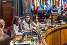 Victoria Flores, secretaria General de Ambiente, Economía Circular y Biociudadanía, en el Global Textile Ministerial & Industry Summit
