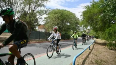 Bicicletas en la Plaza General Urquiza
