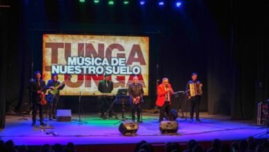 Imagen de la noche de gala de la Semana del Cuarteto en Río Cuarto
