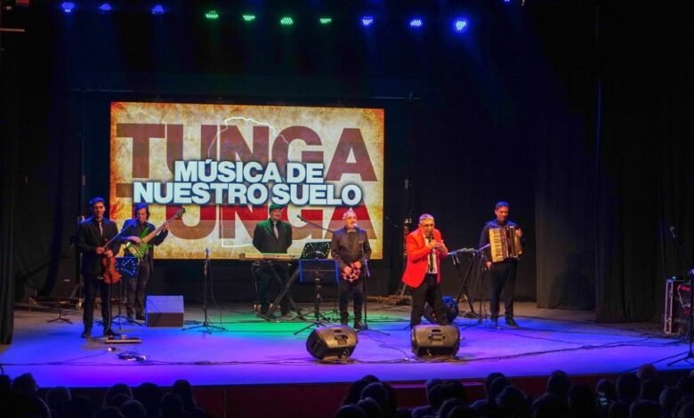 Imagen de la noche de gala de la Semana del Cuarteto en Río Cuarto