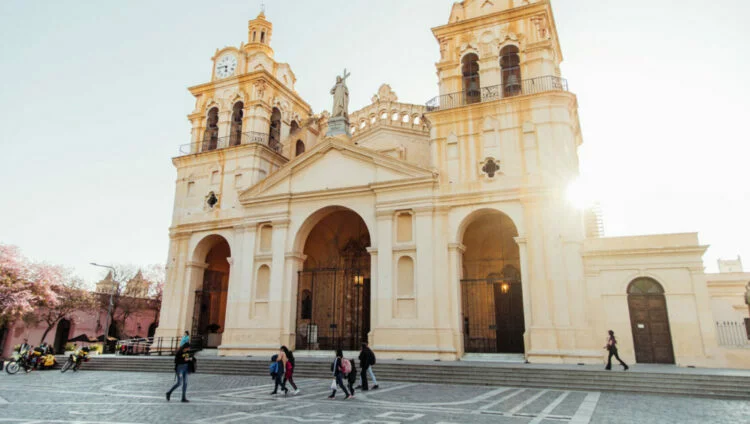El Papa León XIV en una visita anterior a la Argentina