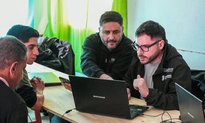 Imagen de una jornada informativa sobre gestión de bosque nativo en Chancaní