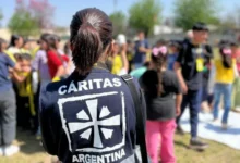 Imagen de la Colecta Anual de Cáritas Argentina