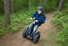 Imagen de un Segway en acción