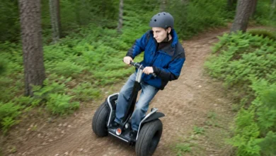 Imagen de un Segway en acción