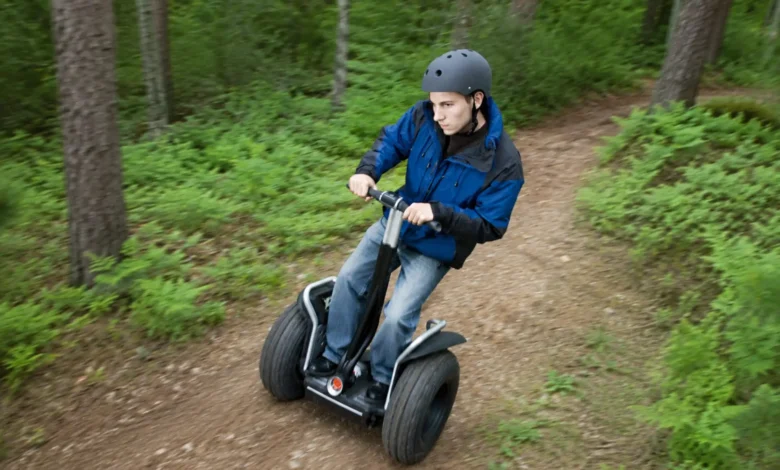 Imagen de un Segway en acción