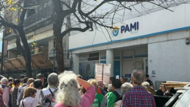 Protesta de prestadores del PAMI en Córdoba