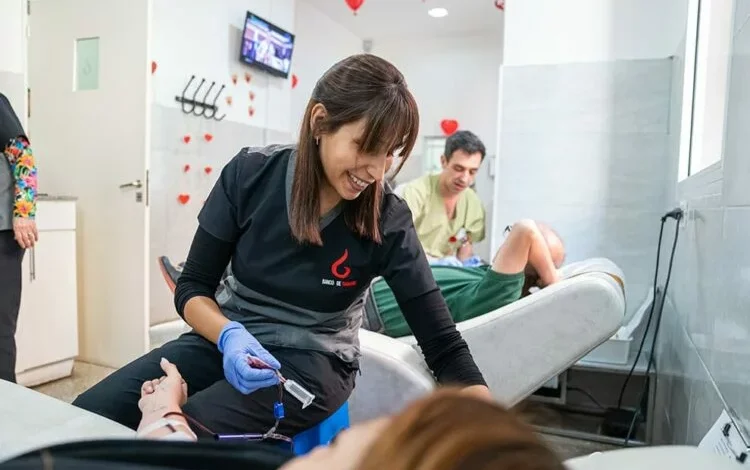 Donantes de sangre, Banco de Sangre de la Provincia, Córdoba