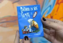 Imagen de Abuelas de Plaza de Mayo con el fixture del Mundial
